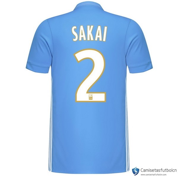 Camiseta Marsella Segunda equipo Sakai 2017-18